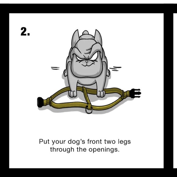 Step in adjustable harness up to 18 inch NWOT - Picture 6 of 11